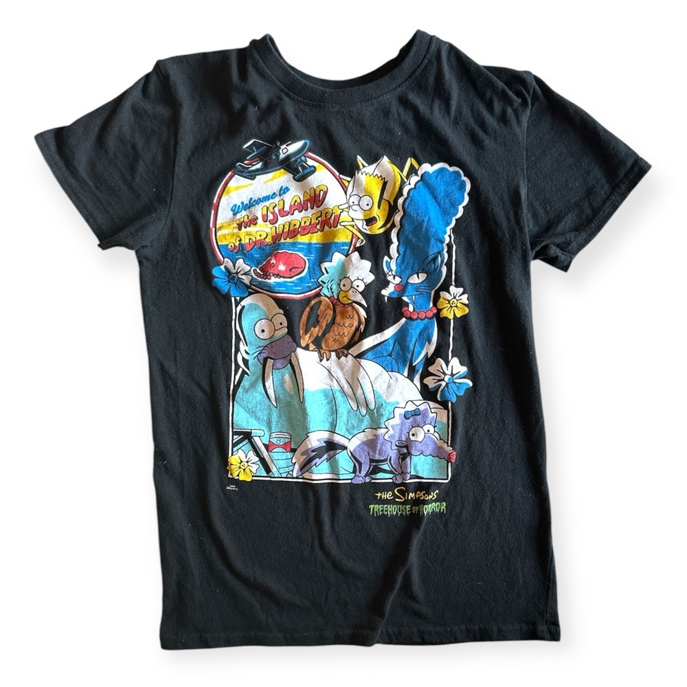 The Simpsons Island of Dr. Hibbert Tree House Of Horror T-Shirt Size Small